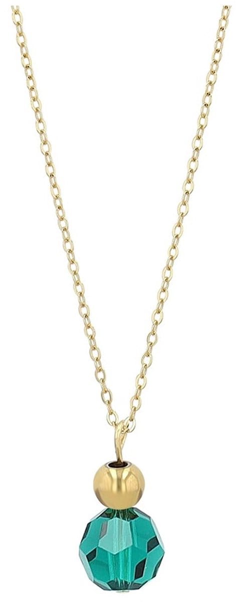 AKZENT Akzent damesketting met hanger goudkleurig