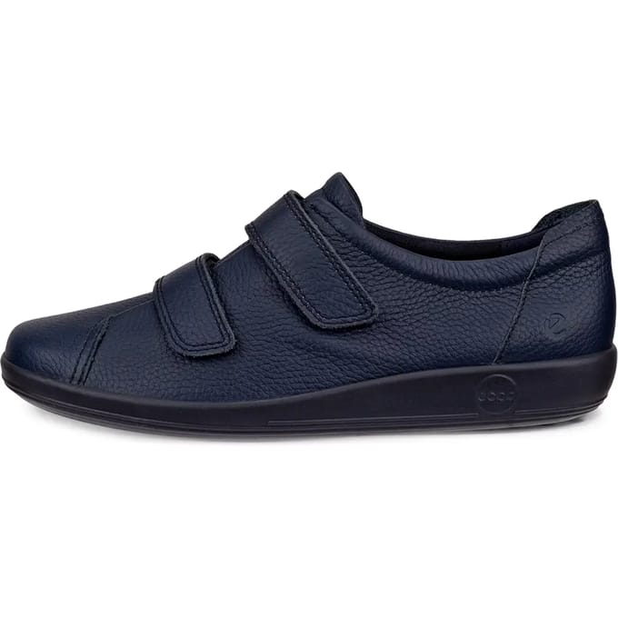 ECCO Soft 2.0 Dames Sneakers - Blauw
