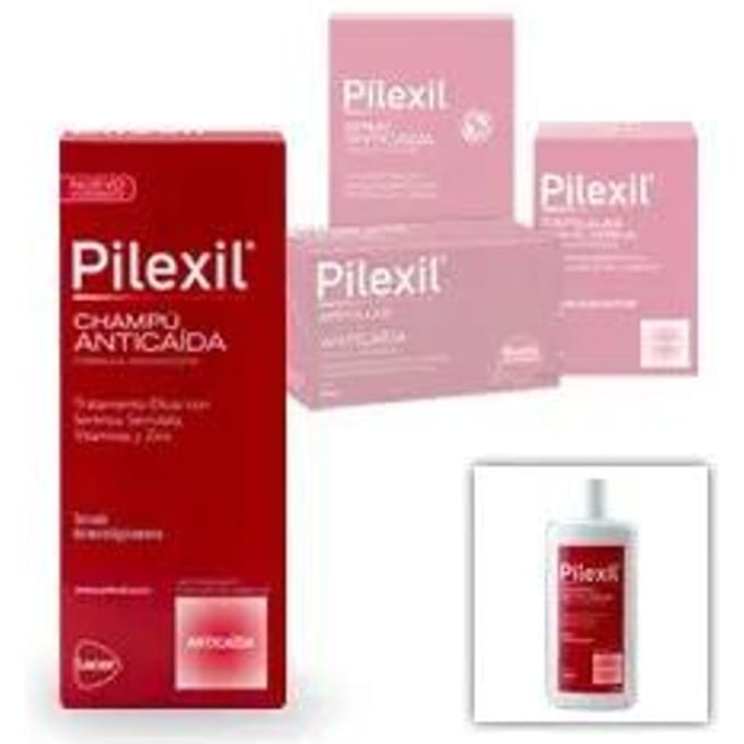 Shampoing Lacer Pilexil Antichute red