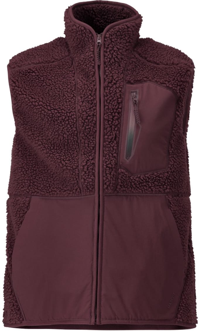 Mascot Customized Bodywarmer met rits 22465-682 - Bordeaux - 4XL