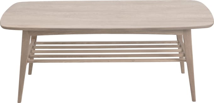 Bendt Salontafel 'Ebba' 120 x 60cm, kleur Whitewash