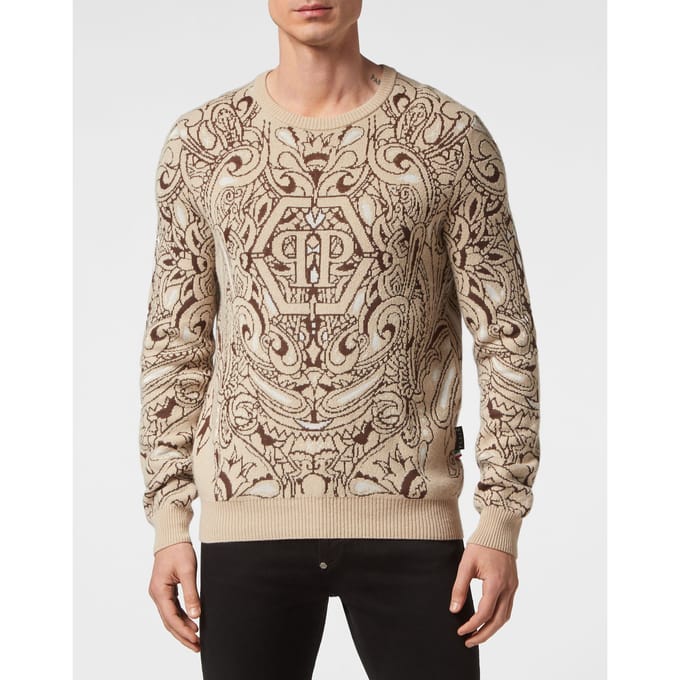 Pullover Ronde Hals Paisley
