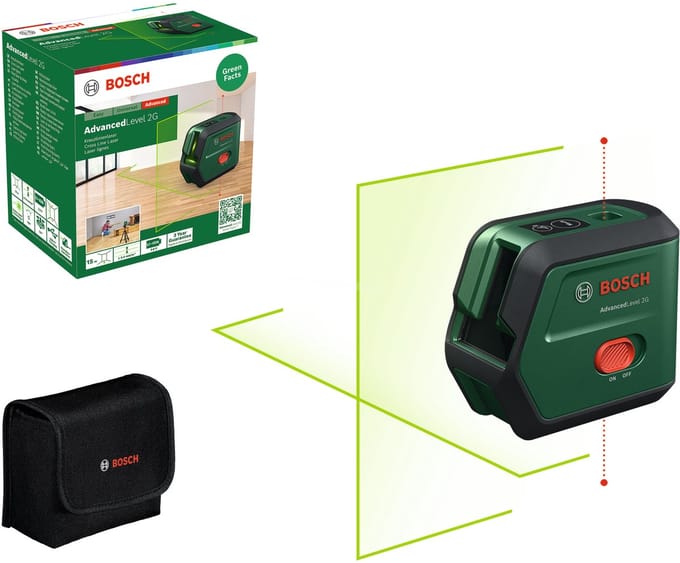 Bosch AdvancedLevel 2G - Kruislijnlaser