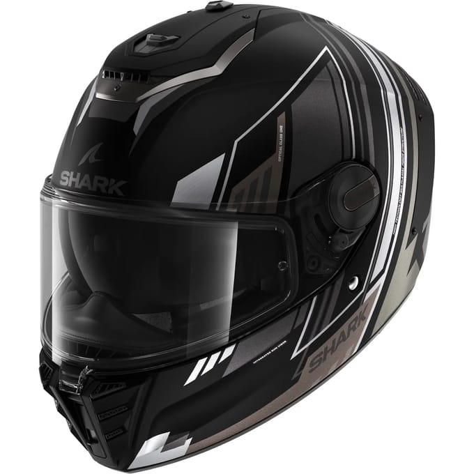 Shark Spartan RS Byhron Mat Zwart Antraciet KAU Integraalhelm M