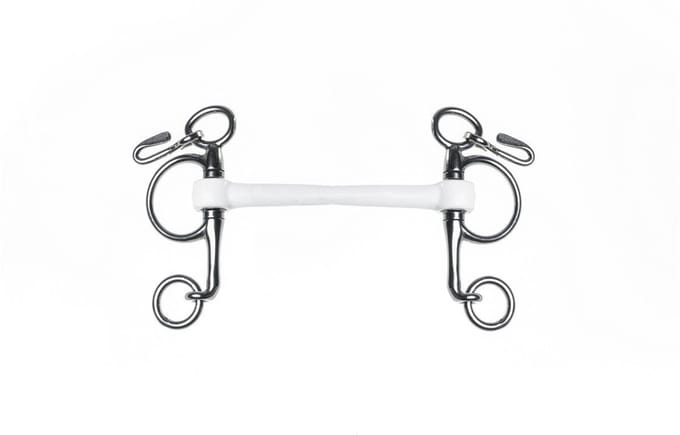 Pelham voor paard met stijlen Trust Inno Sense Baby Flexi Soft 15
