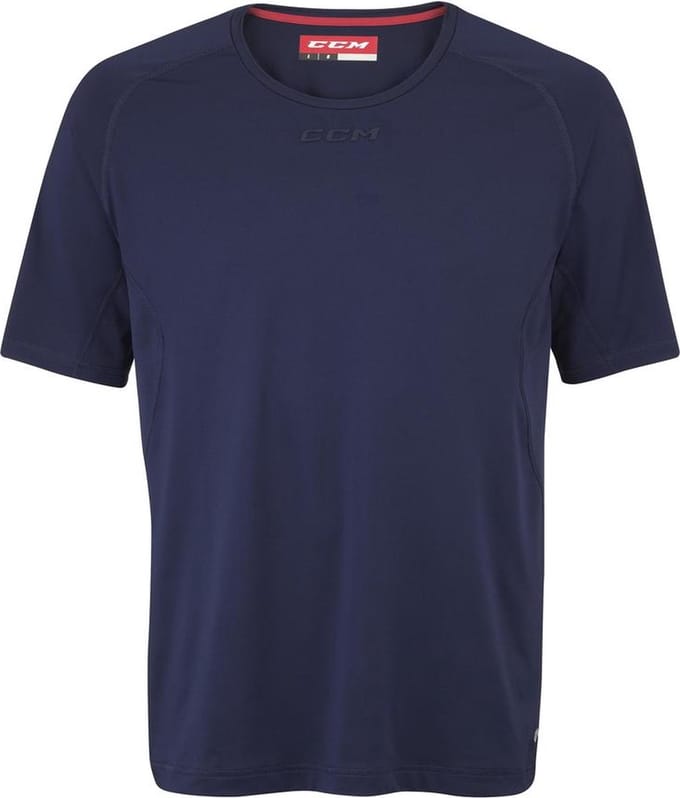CCM - Team Training T-shirt - Korte mouw - Volwassenen - Blauw - M