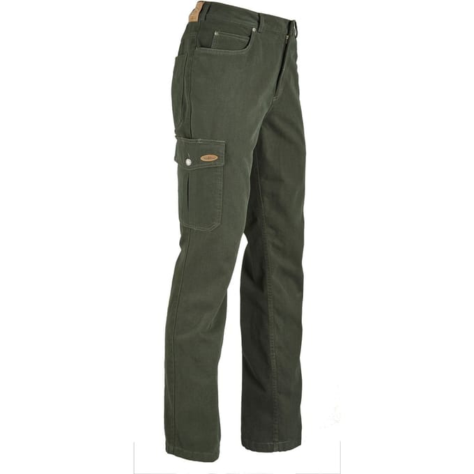Hubertus 5+1 Pocket Jachtjeans – Olive maat 52