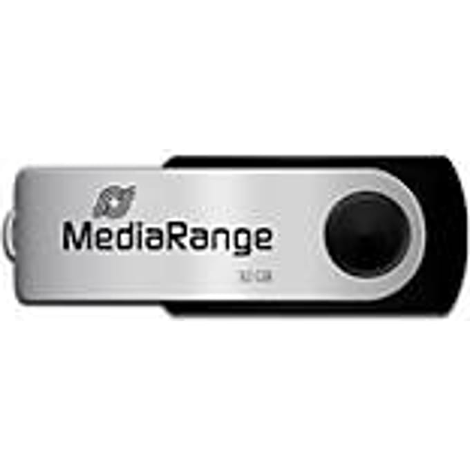 MediaRange USB-stick 32GB zwart (Origineel)