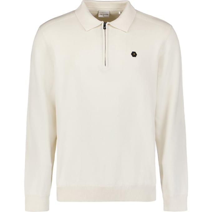 No Excess Pullover Polo Half Zipper Solid Knit Kit Größe: XL | Poloshirts Outlet | Herren
