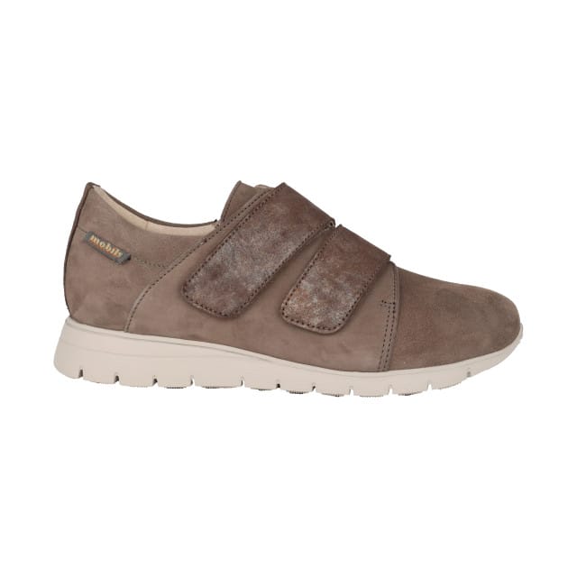 Mephisto Mobils Denitsa - dames sneaker - Taupe - maat 35.5 (EU) 3 (UK)