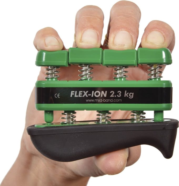 Vingertrainer Flex-Ion Zwaar - Groen | Handtrainer | MoVeS