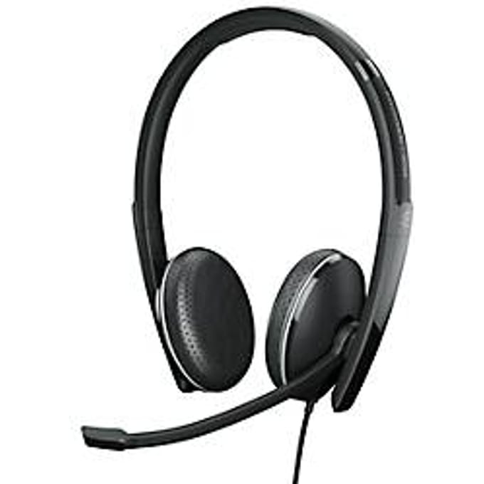 EPOS EPOS ADAPT 165T USB-C II - ADAPT 100 Series - Headset On Ear headset Kabel Stereo Zwart Noise Cancelling Volumeregeling, Microfoon uitschakelbaar (mute)