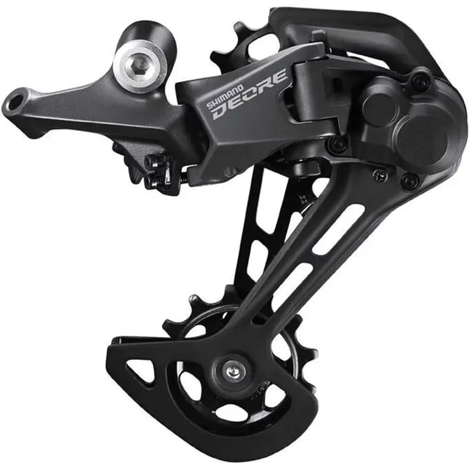 Achterderailleur 11-speed Shimano Deore M5100 SGS - directe montage - zwart