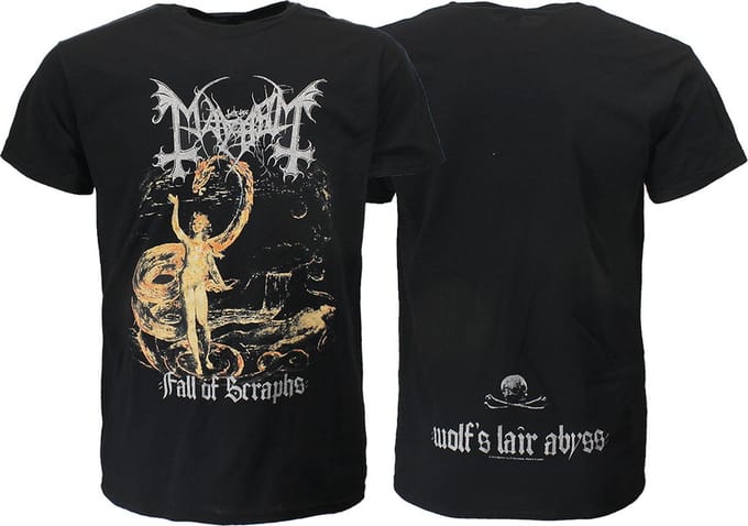 Mayhem Fall of Seraphs T-Shirt - Officiële Merchandise - L