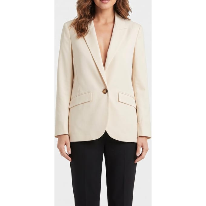 BA&SH Veste Mood Blanc Taglia: S | Blazers Outlet | Donna