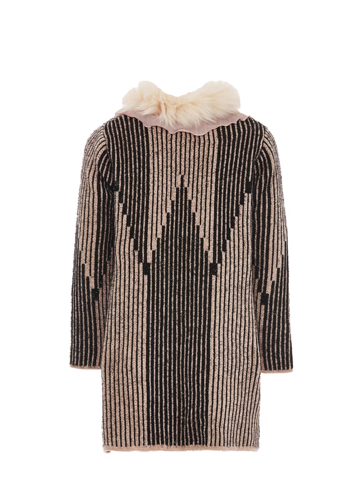 Faina Vest Dames zwart roze