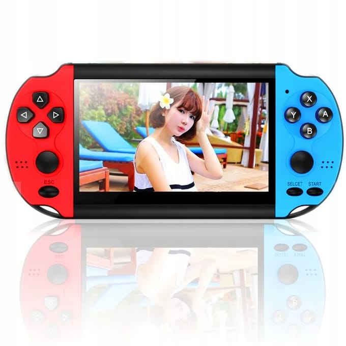 X7 Retro MP5 Mini Draagbare Console Game Oortelefoon Speelgoed SUPER CADEAU