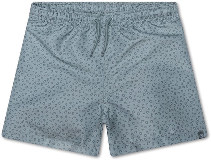 Green Leopard Swim Shorts