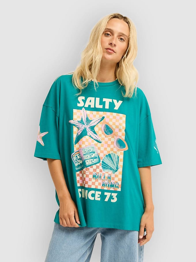 T-shirt dames Billabong Salty Since