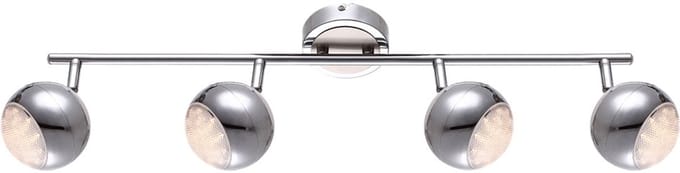 LED plafondspot woonkamer eetkamer beam light chroom spot verstelbaar