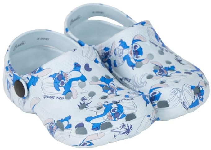 Disney Stitch Clogs Licht-Blauw Maat 26/27