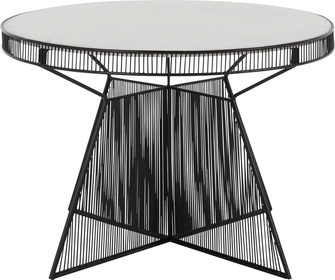 Elmo-Salontafel - Zwart Marmerlook