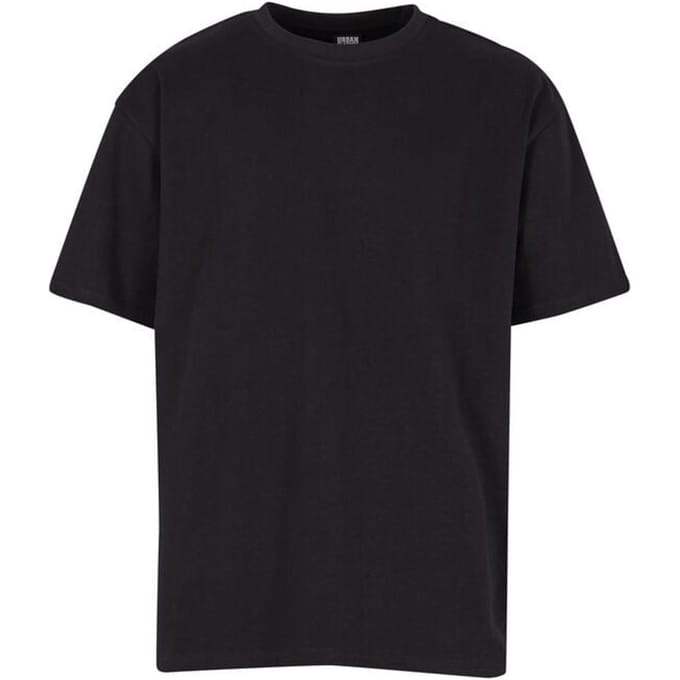 Urban Classics Heavy Basic Loose Heren T-shirt - zwart - L