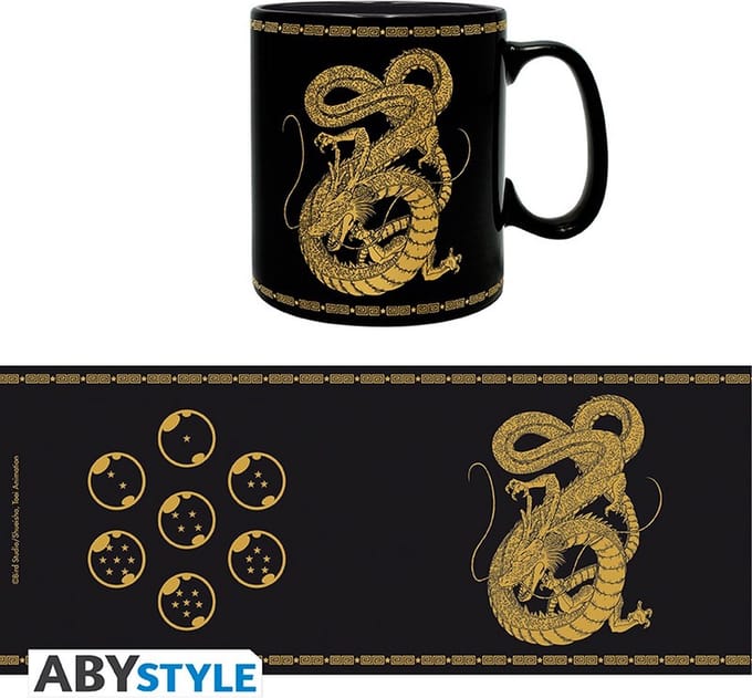 DRAGON BALL - Mug - 460 ml - DBZ/ Golden Shenron - cardboard box
