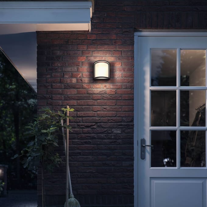 Philips Samondra wall lantern anthracite 1x12W