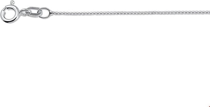 Zilveren Collier venetiaans bol 0 1018810 42 cm
