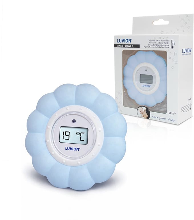 LUVION® - Bad/kamerthermometer - Blauwe thermometer