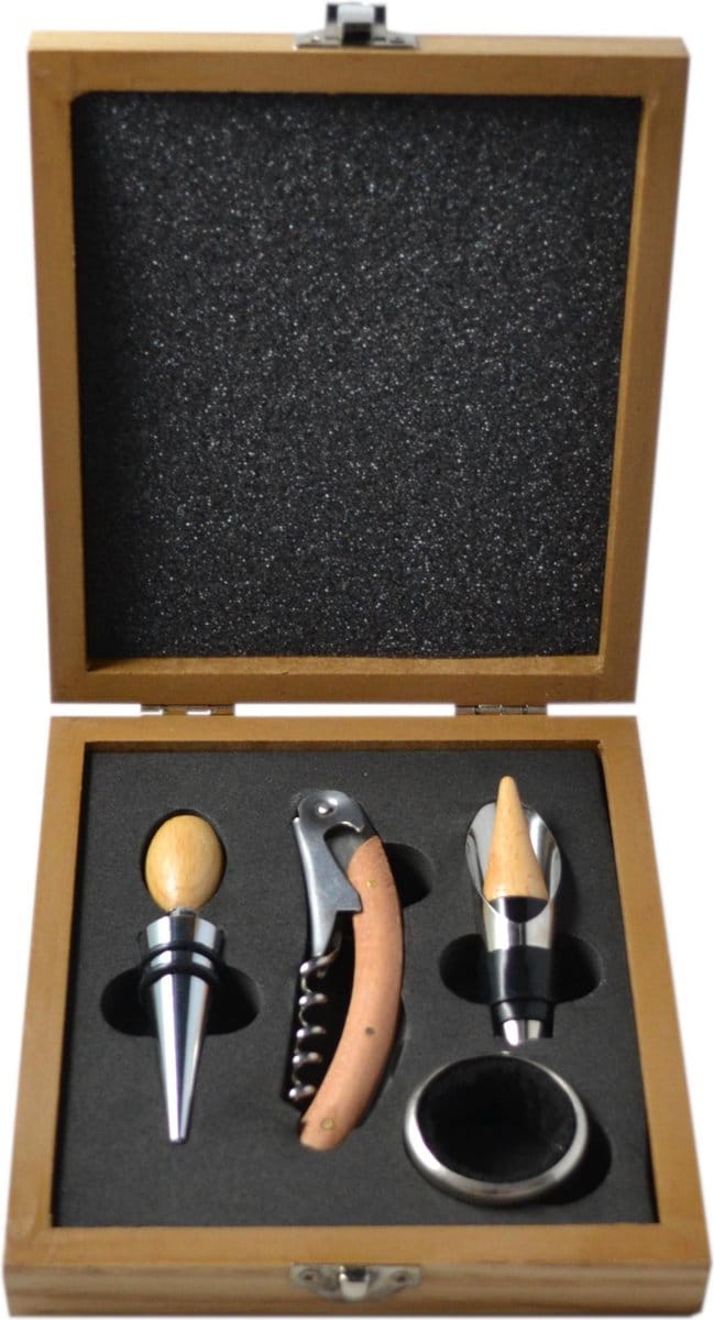 Secret de Gourmet - Sommelier set - geschenkdoos - 4 delig