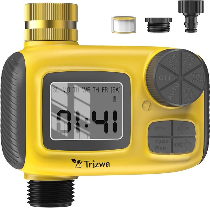 Automatische Watertimer met LCD-display - 3 Besproeiingsprogramma's en Kinderslot