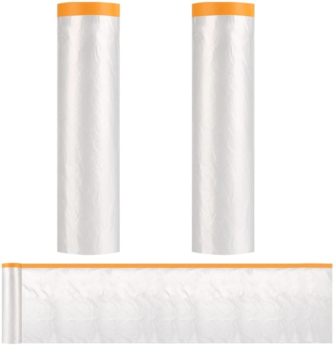 Dailygoody - Afdekfolie met Plakband - 200 cm x 20 m - Bescherming