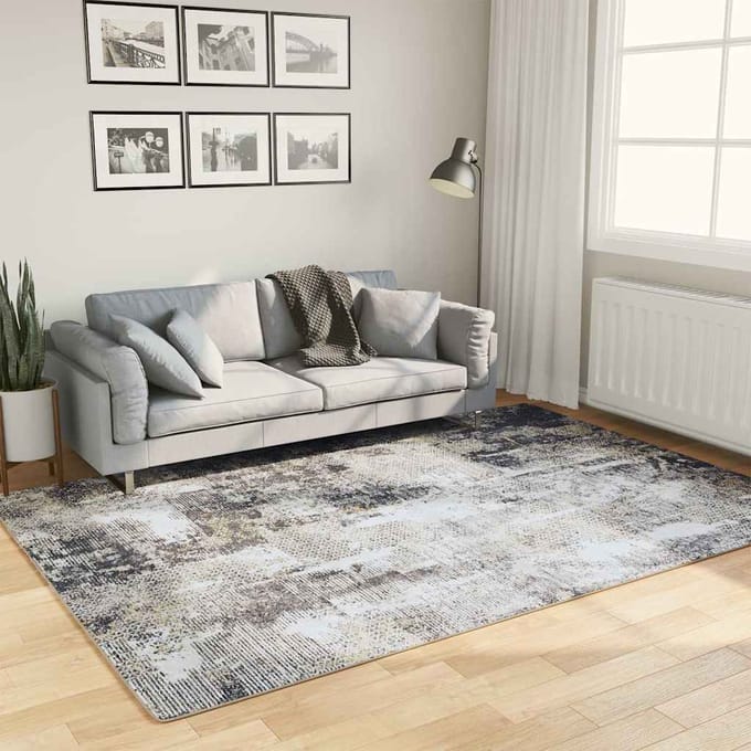 vidaXL - Vloerkleed - wasbaar - 160x230 - cm - meerkleurig