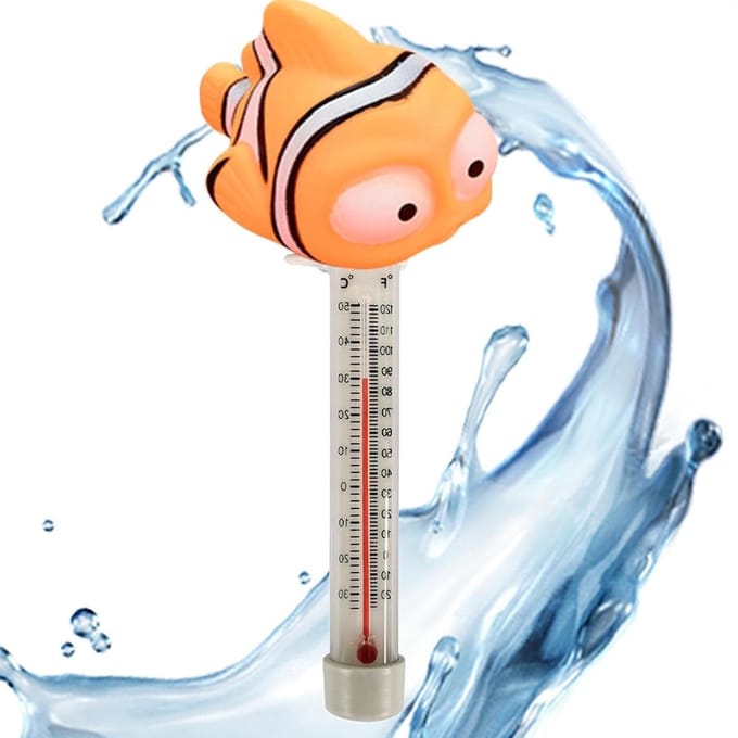 Badthermometer - Temperatuurmeter - Water Temperatuur - Eenvoudig Afleesbaar - 24 cm - Clownvis