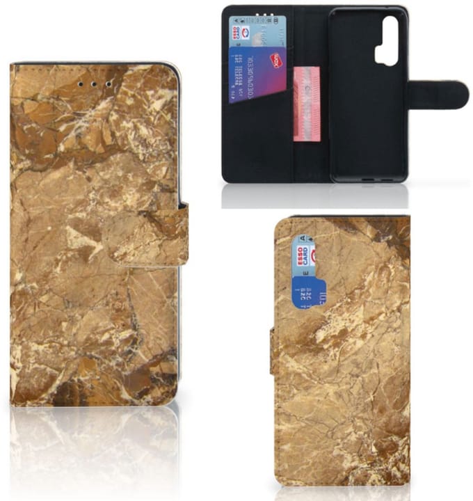 Honor 20 Pro Bookcase Marmer Creme