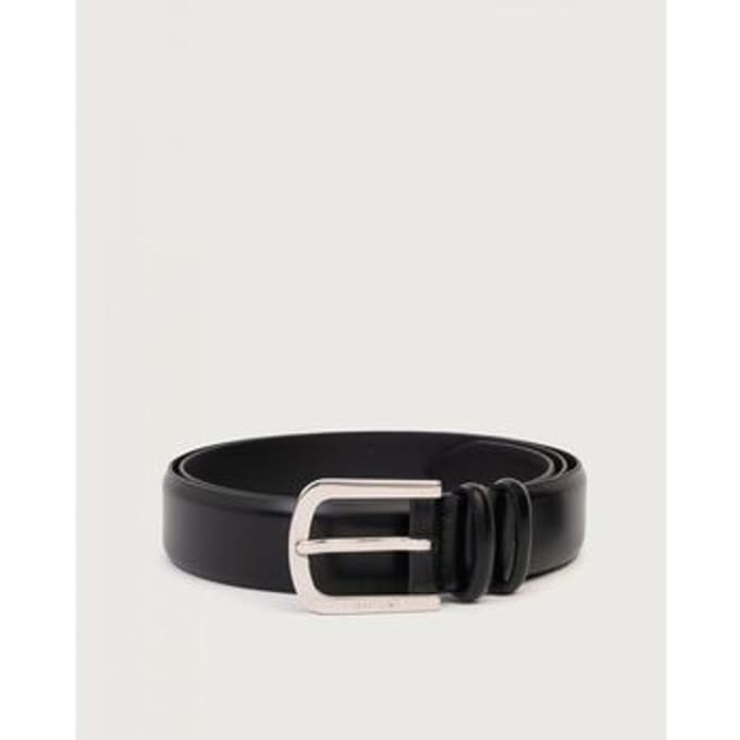 Ketting Orciani U08271 - CLASSIC CALF IN VITELLO 3 CM-BLACK