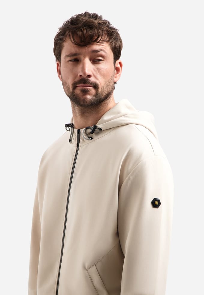 Sweatvest met capuchon