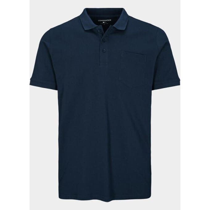Commander flag Polo heren Blauw 214008358/640