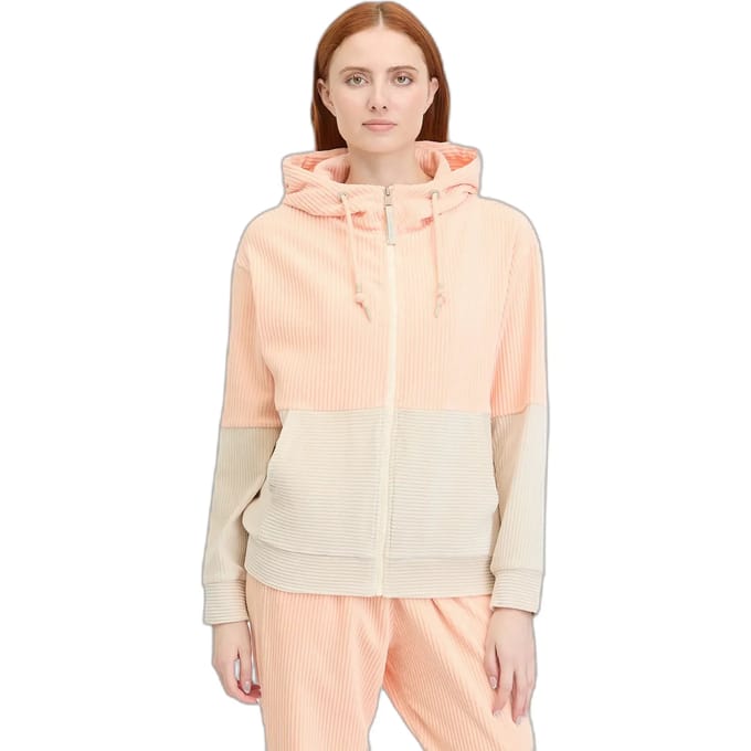 Ragwear Colbie Block Zip Light Peach Sweatshirt Dames