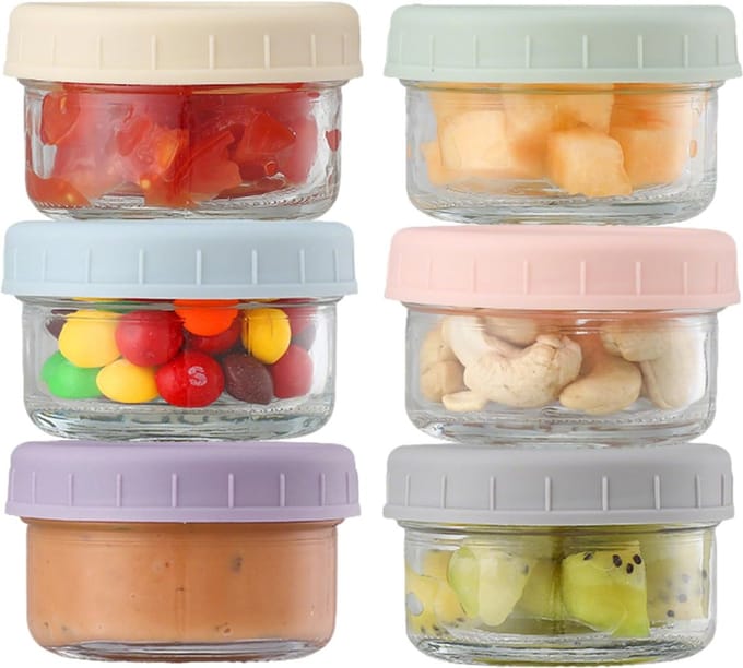 NBAP® Overnight Oats Potjes - Mason Jar - Meusli Beker met Deksel