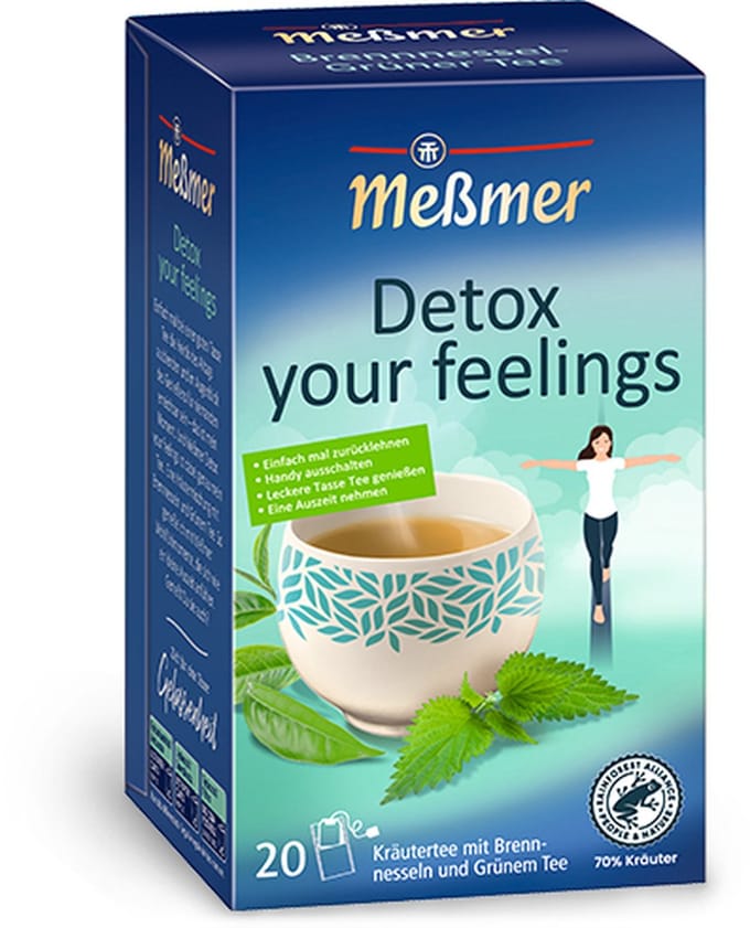 Messmer Ontgift je gevoelens Groene Thee 2gr - 5x 20 stuks