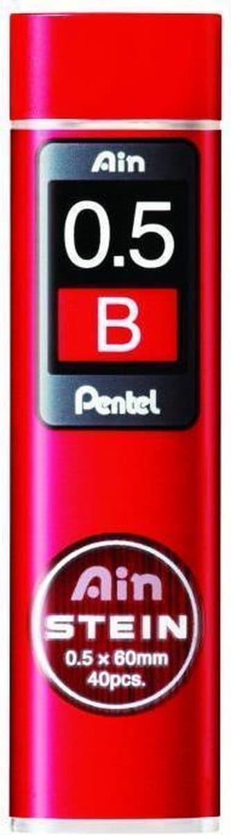 Pentel Kok Potloodstiften Ain Stein 0,5 B - 40x 0,5x60 mm