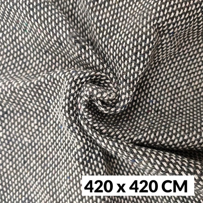 Dutch Tufting Secundair Tuftdoek - Backing Cloth voor rug tufting - 420x420cm