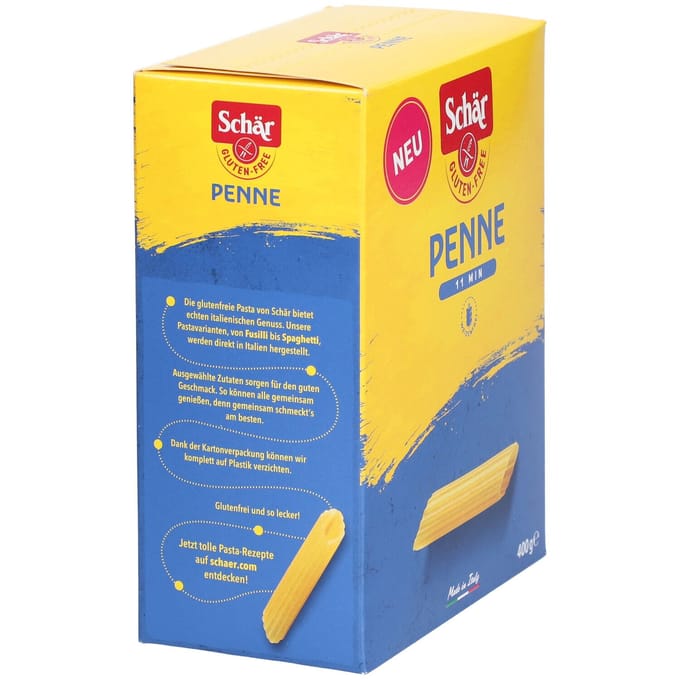 Schar Pasta penne glutenvrij 400 Gram