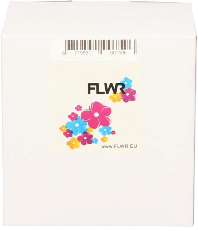 FLWR - Labelprinterrol / DK-11202 / Wit 62x100mm / 300 labels - Geschikt voor Brother