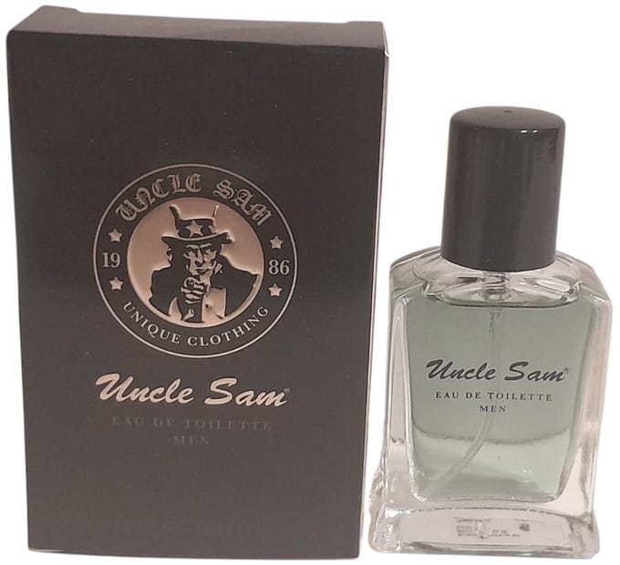 Uncle Sam Unique Clothing Black Eau de Toilette - mini parfum - Heren Parfum 15 ml