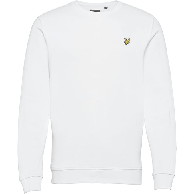 SINGLES DAY! Lyle and Scott - Sweater Wit - Heren - Maat M - Slim-fit