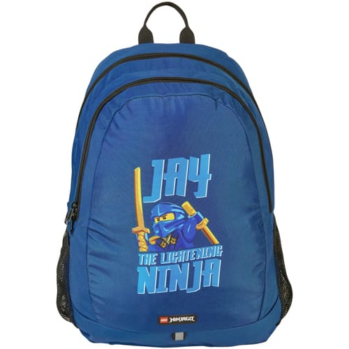 LEGO Ninjago School Backpack, voor een jongen, Blauw, Rugzak, maat: One size